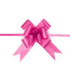 Ribbon Pull Bow Hot Pink (32mmx53cm) Pack 25