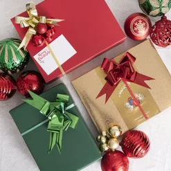 Ribbon Pull Bow Metallic Gold (18mmx53cm) Pack 25