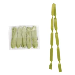 Ribbon Pull Bow Pom Pom Moss (18mmx8.75cmD) Pack 5