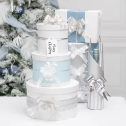 Ribbon Pull Bow White (18mmx53cm) Pack 25