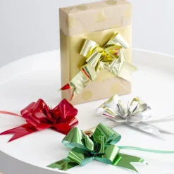 Ribbon Pull Pack Metallic Gold (32mmx53cm) Pack 25