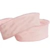 Ribbon Rustic Linen Wire Edge Country Pink (60mmx20m)