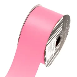 Ribbon Satin Deluxe Double Faced Mid Pink (50mmx25m)