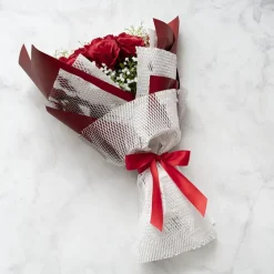 Ribbon Satin Deluxe Double Faced Rouge Red (38mmx25m)