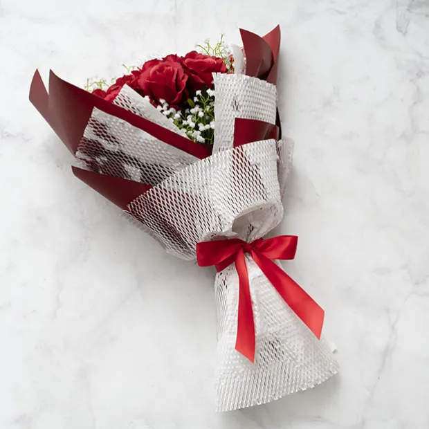 Ribbon Satin Deluxe Double Faced Rouge Red (38mmx25m)