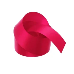 Ribbon Satin Deluxe Double Faced Hot Pink (38mmx25m)