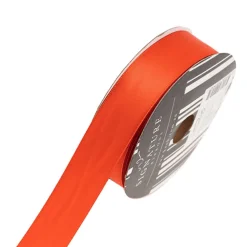 Ribbon Satin Deluxe Double Faced Terracotta (25mmx25m)