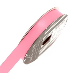 Ribbon Satin Deluxe Double Faced Mid Pink (15mmx25m)