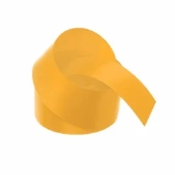 Ribbon Satin Deluxe Double Faced Mid Yellow (38mmx25m)