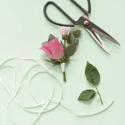 Ribbon Satin Deluxe Double Faced Bridal White (3mmx50m)