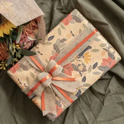 Ribbon Satin Deluxe Double Faced Terracotta (10mmx25m)