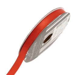 Ribbon Satin Deluxe Double Faced Terracotta (10mmx25m)