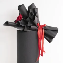 Ribbon Satin Deluxe Double Faced Rouge Red (25mmx25m)