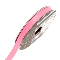 Ribbon Satin Deluxe Double Faced Mid Pink (10mmx25m)