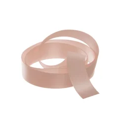 Ribbon Satin Deluxe Double Faced Rose Gold (15mmx25m)