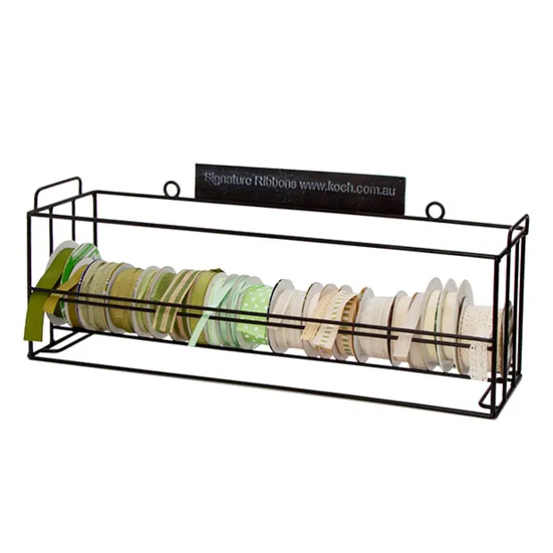 Ribbon Stand Stackable 62x18x23cmH Black