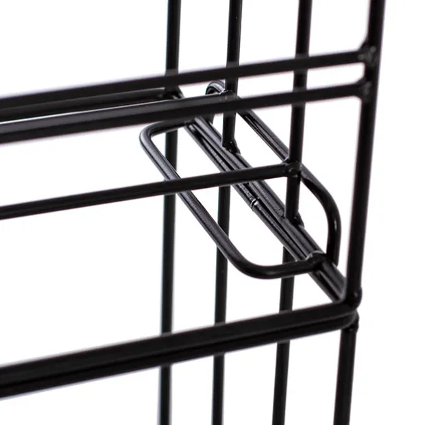 Ribbon Stand Stackable 62x18x23cmH Black