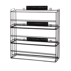 Ribbon Stand Stackable 62x18x23cmH Black