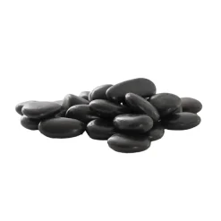 River Pebbles Polished 15-30mm Black (910g Jar)