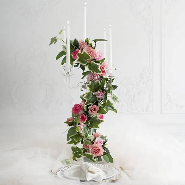 Rose Heads Loose Pack 9 Mixed Pinks