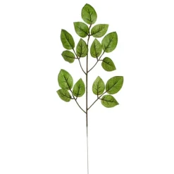 Rose Leaf Spray 6 Pack Green (56cmH)