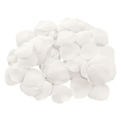 Rose Petals Pure White 5cmD (120PC Bag)