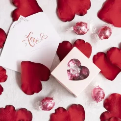 Rose Petals Scarlet Dark Red 5cmD (120PC Bag)