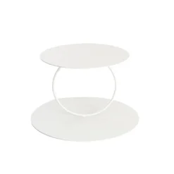 Round Cake Separator Stand White (20x25x15cmH)