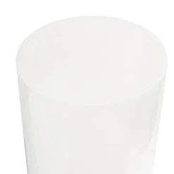 Round Deluxe Acrylic Plinth Set 2 Clear (30x90cmH)