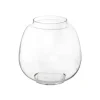 Round Glass Terrarium Bowl Clear (24Dx27cmH)
