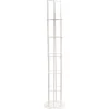 Round Metal Pillar Stand White (40cmDx180cmH)