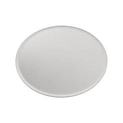 Round Mirror Glass Bevelled Plate Pack 2 Silver (20.5cmD)