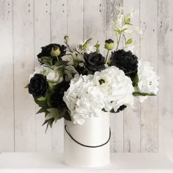 Royal Hydrangea Stem White (18cmDx78cmH)