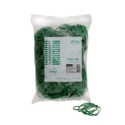 Rubber Bands Green Bag 500g Size 12 (42mmLx1.5mmW)