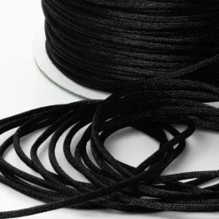 Satin Cord Black (2mmx100m)