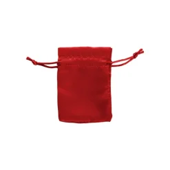 Satin Gift Bag Small Pack 6 Red (7.5x10HcmH)