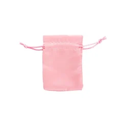 Satin Gift Bag Small Pack 6 Baby Pink (7.5x10HcmH)