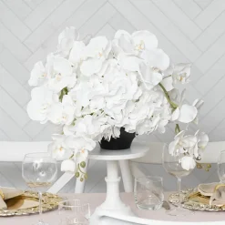 Scallop Bowl Matte Black (24cmDx10cmH)