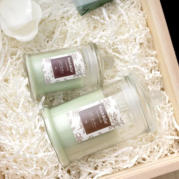 Scented Bonnie Jar Candle Sage Gardenia 90g (6x11cmH)