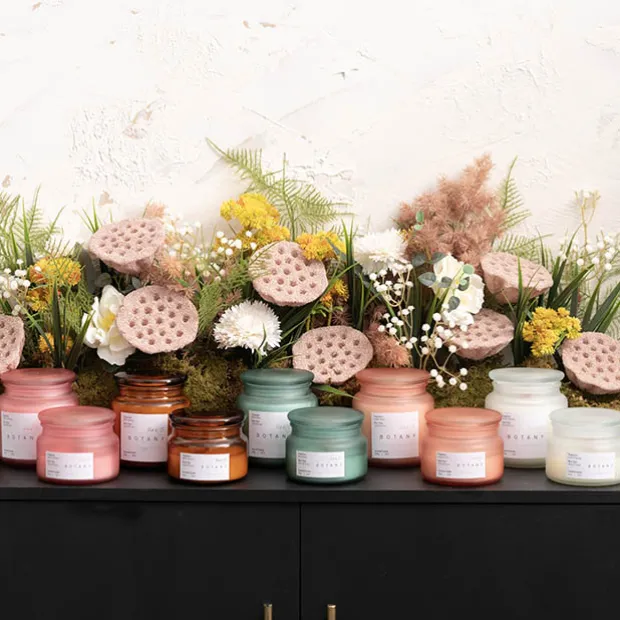 Scented Candle Botany Jar White Jasmine (150g)