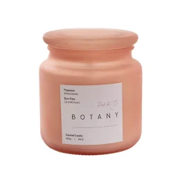Scented Candle Botany Jar Amber Dahlia (400g)