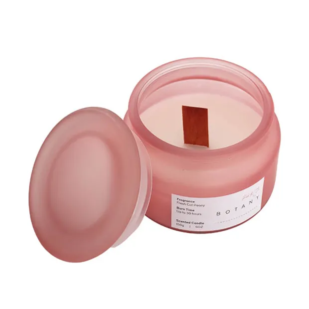 Scented Candle Botany Jar Fresh Cut Peony (150g)