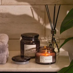 Scented Candle Botany Jar Rose & Sea Salt 150g (10x8cmH)