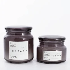 Scented Candle Botany Jar Rose & Sea Salt 150g (10x8cmH)