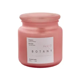 Scented Candle Botany Jar Fresh Cut Peony (400g)