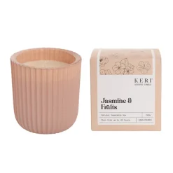 Scented Candle Evelyn III Jasmine & Fruits (9x9cmH) 240g