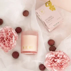 Scented Candle Indulgence Lychee & Peony (7.5x10cmH) 230g