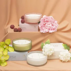 Scented Candle Indulgence Tropical Paradise (7.5x10cmH) 230g