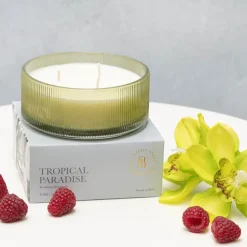 Scented Candle Indulgence 3-Wick Tropical Paradise 300g