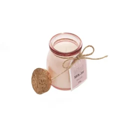 Scented Candle Milk Jar Pink Lolly (130g)